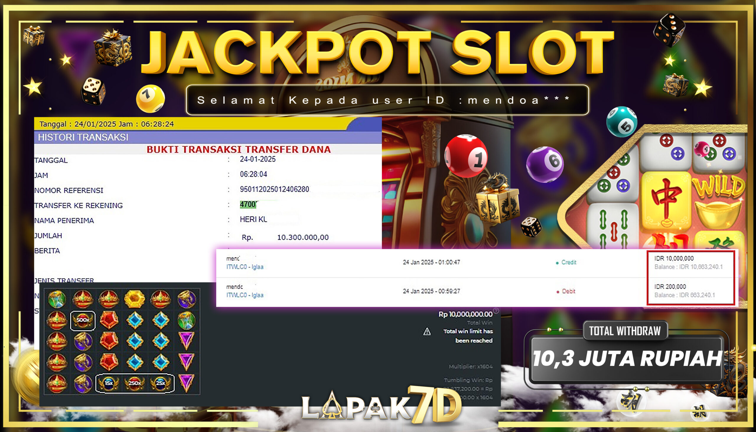 BUYSPIN 200RIBU, JP 10JUTA… SIAPA SANGKA ?