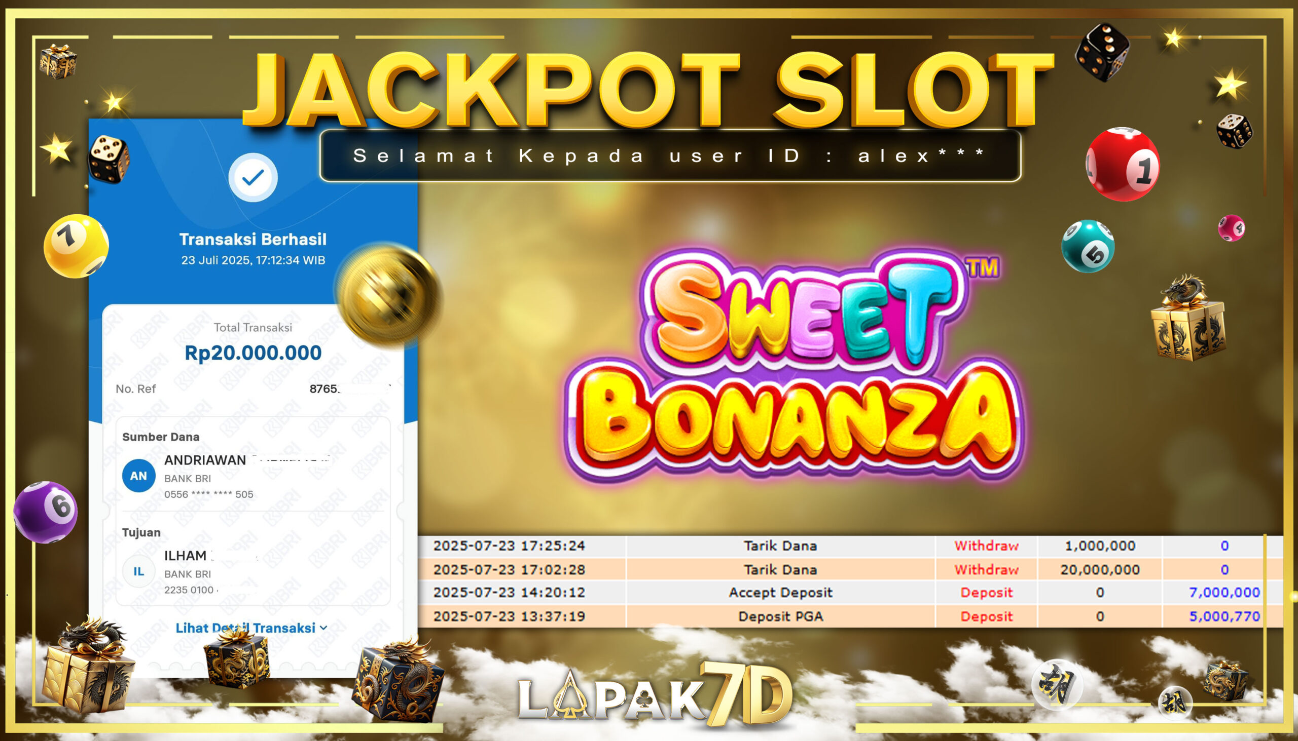 BONANZA KASIH JEPE DONK